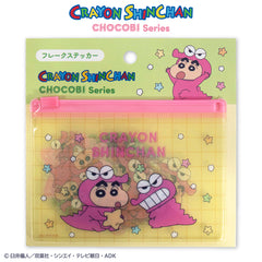 【予約販売】クレヨンしんちゃん チョコビシリーズ コラボ フレークステッカー