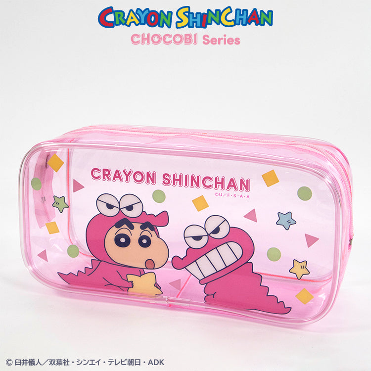 【予約販売】クレヨンしんちゃん チョコビシリーズ コラボ クリアペンケース