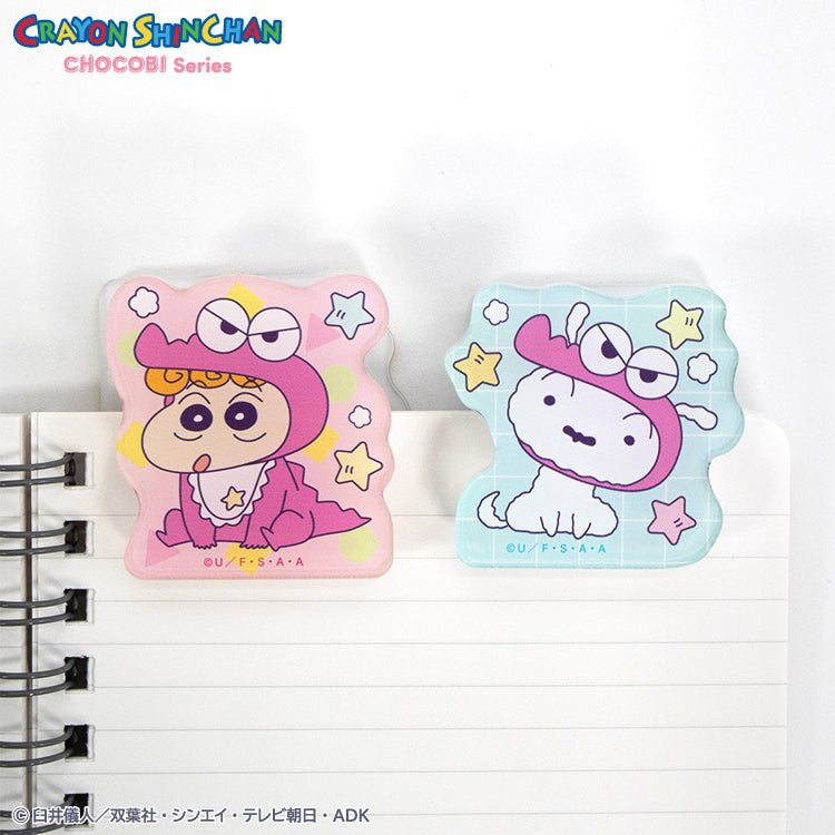 【予約販売】クレヨンしんちゃん チョコビシリーズ コラボ アクリルスタンドクリップ2P