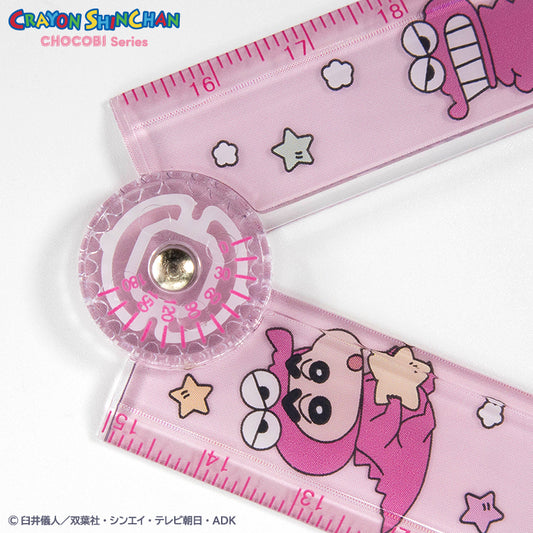 【予約販売】クレヨンしんちゃん チョコビシリーズ コラボ 30cm折りたたみ定規