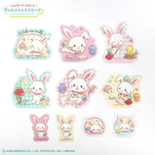 【予約販売】サンリオキャラクターズ ハッピーイースター！ フレークステッカー ウィッシュミーメル