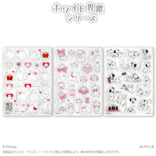 【予約販売】ディズニーホワイト界隈 アクリルパーツ