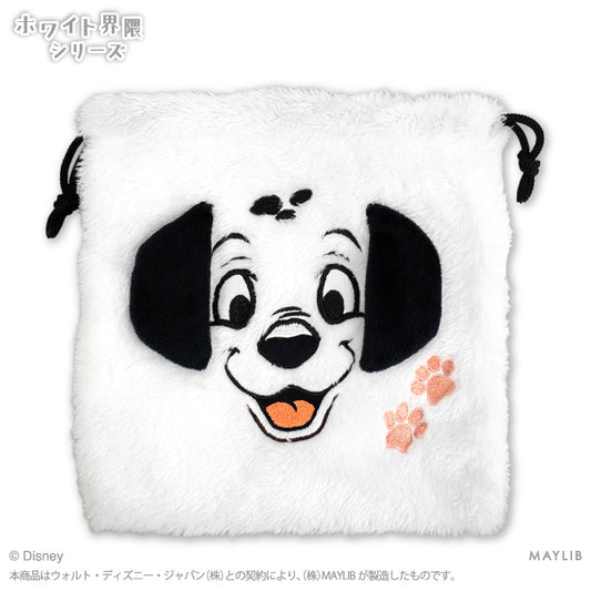 ディズニーホワイト界隈 ふわふわ巾着