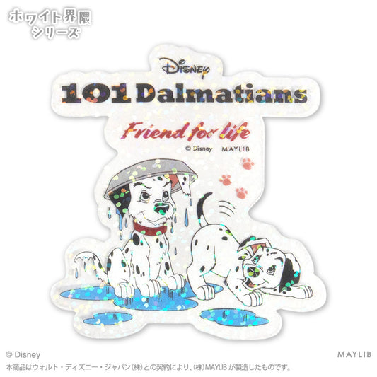 【予約販売】ディズニーホワイト界隈 ステッカー(クリア)