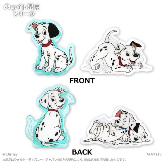 【予約販売】ディズニーホワイト界隈 アクリルクリップ2P