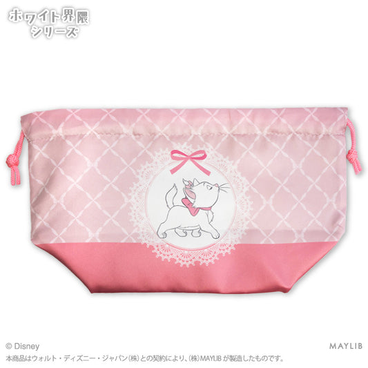 【予約販売】ディズニーホワイト界隈 ランチ巾着 ディズニー マリー