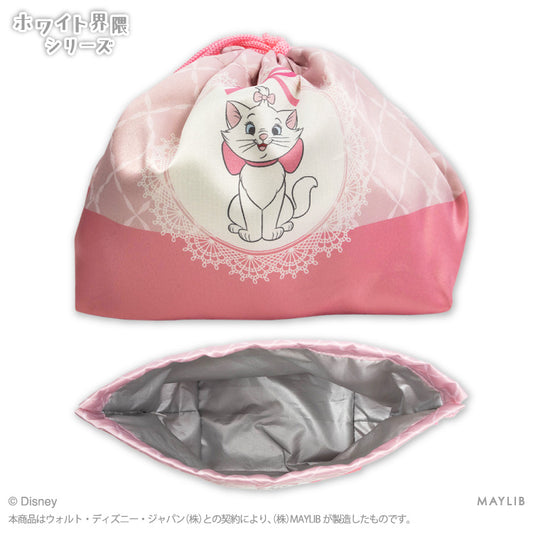 【予約販売】ディズニーホワイト界隈 ランチ巾着 ディズニー マリー