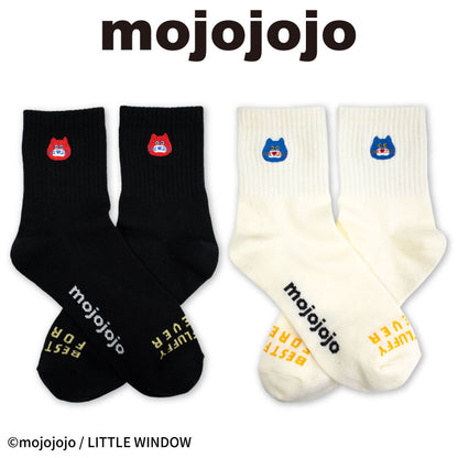 mojojojo コラボ クルーソックス