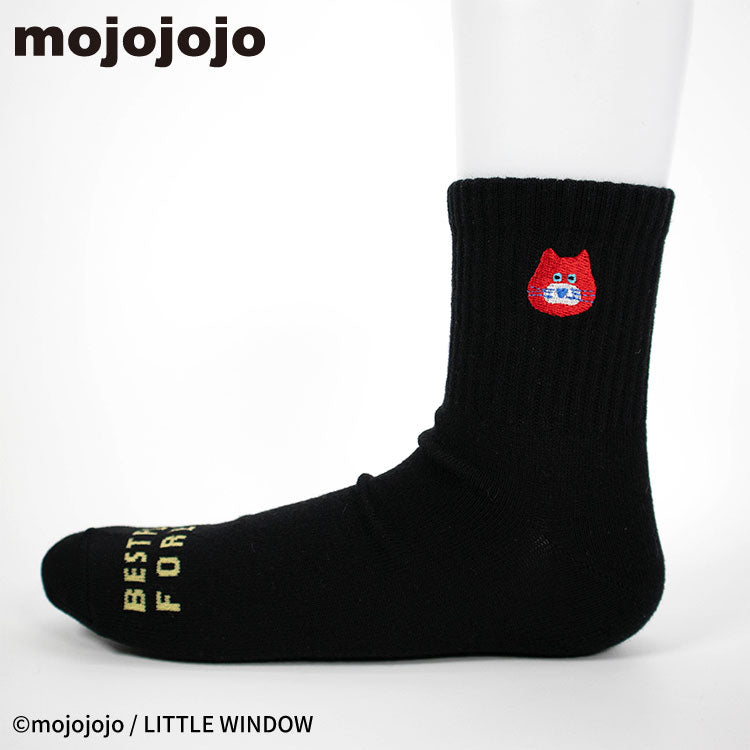 mojojojo コラボ クルーソックス
