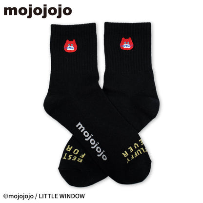 mojojojo コラボ クルーソックス