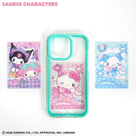 サンリオキャラクターズ ステッカー(クリア) ねこみみメイドカフェ