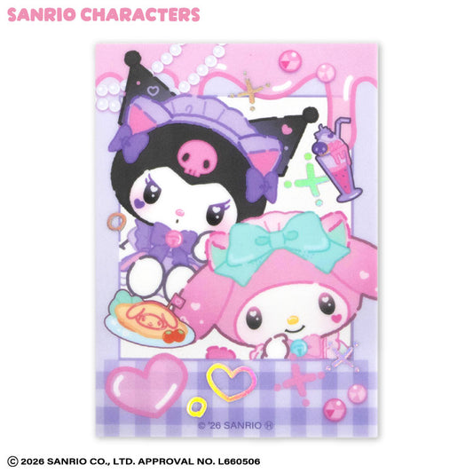 サンリオキャラクターズ ステッカー(クリア) ねこみみメイドカフェ