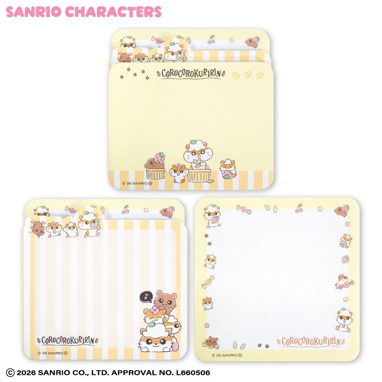 サンリオキャラクターズ ダイカットメモ