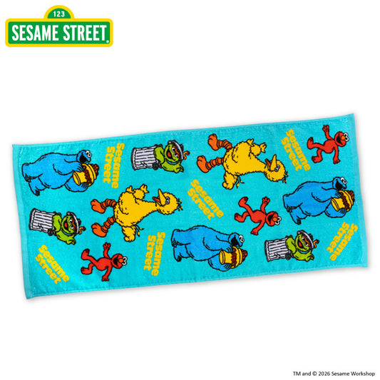 セサミストリート コラボ フェイスタオル