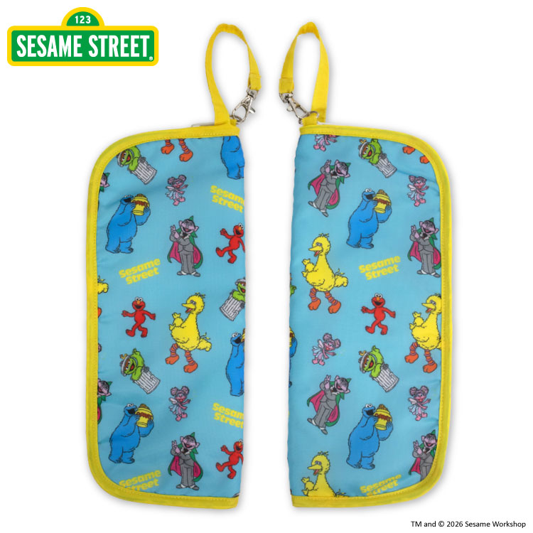 セサミストリート コラボ 折りたたみ傘ポーチ
