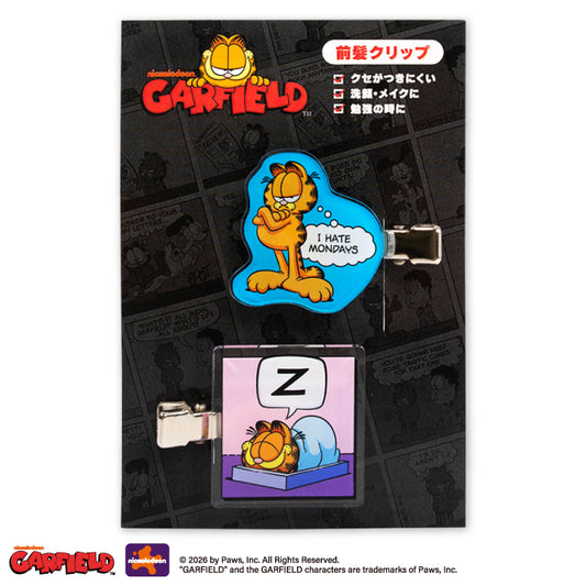【予約販売】ガーフィールド コラボ アクリル前髪クリップ