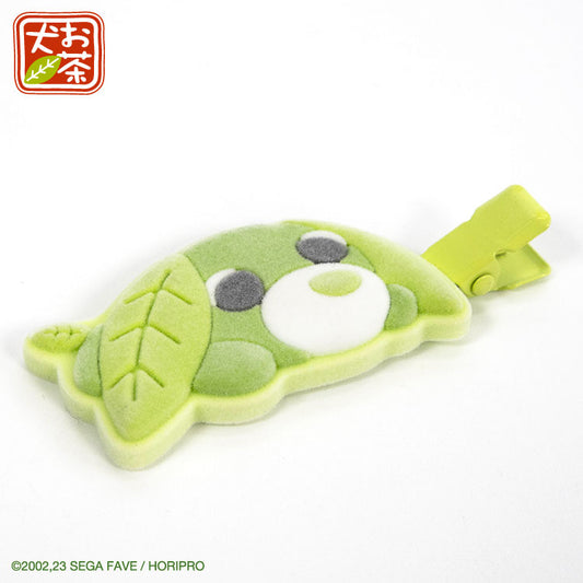【予約販売】お茶犬 コラボ フロッキー前髪クリップ