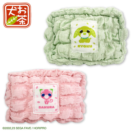 【予約販売】お茶犬 コラボ ポップコーンポーチ