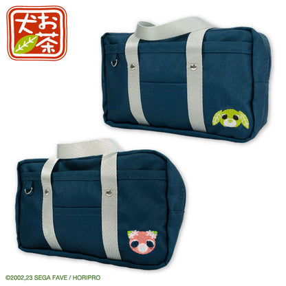 【予約販売】お茶犬 コラボ スクバポーチ