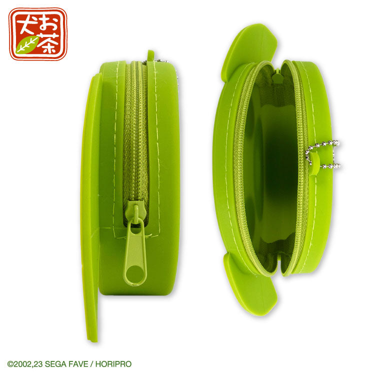 【予約販売】お茶犬 コラボ シリコンコインケース