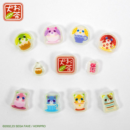 【予約販売】お茶犬 コラボ アクリルパーツ