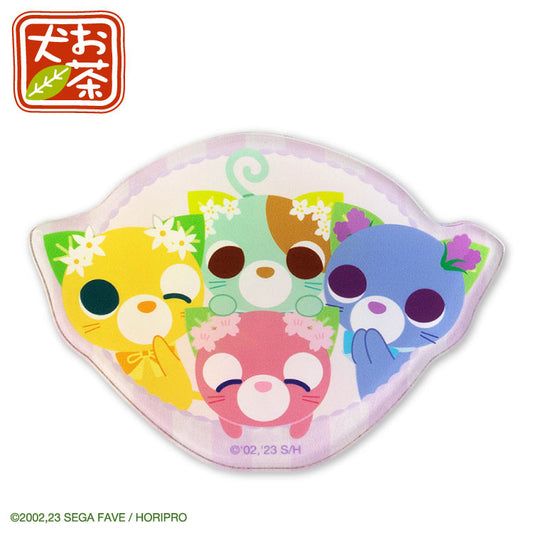 【予約販売】お茶犬 コラボ ランダムステッカー(アクリル)