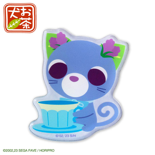 【予約販売】お茶犬 コラボ ランダムステッカー(アクリル)