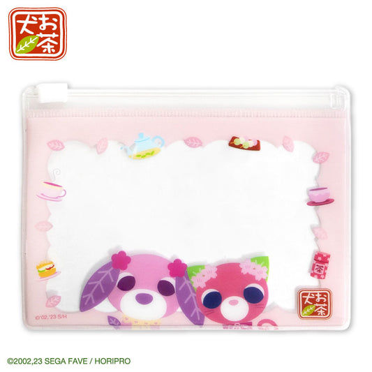 【予約販売】お茶犬 コラボ ランダムミニクリアケース