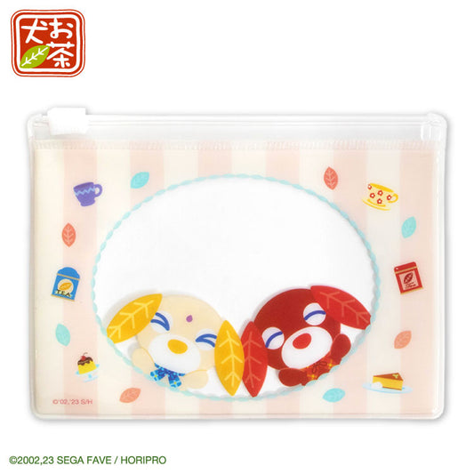 【予約販売】お茶犬 コラボ ランダムミニクリアケース