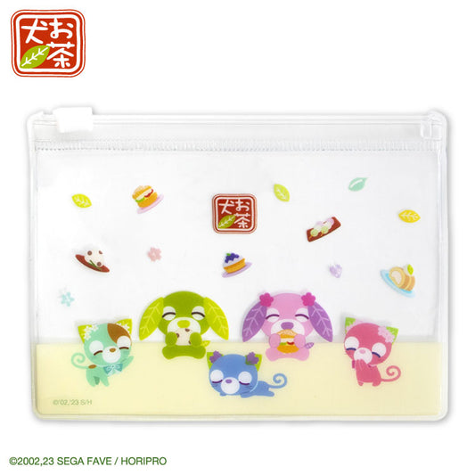 【予約販売】お茶犬 コラボ ランダムミニクリアケース