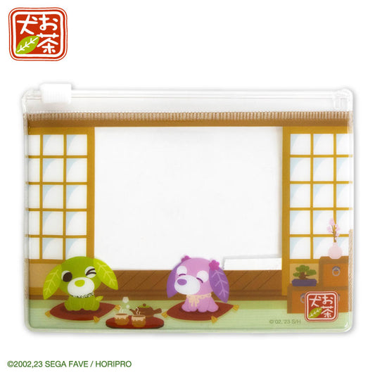 【予約販売】お茶犬 コラボ ランダムミニクリアケース