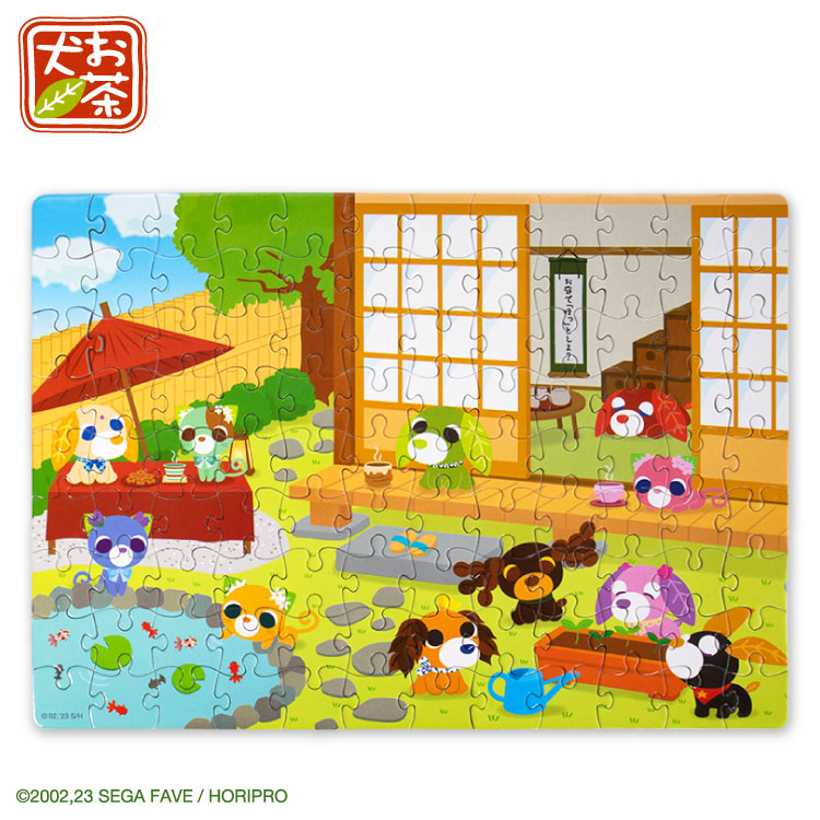 【予約販売】お茶犬 コラボ パズル108ピース