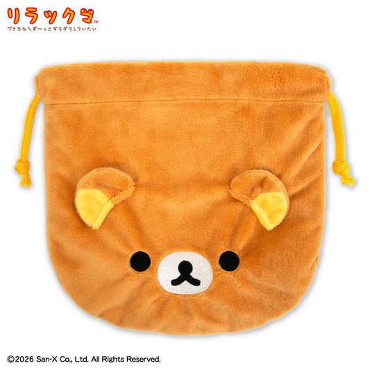 【予約販売】リラックマ コラボ ふわふわ巾着