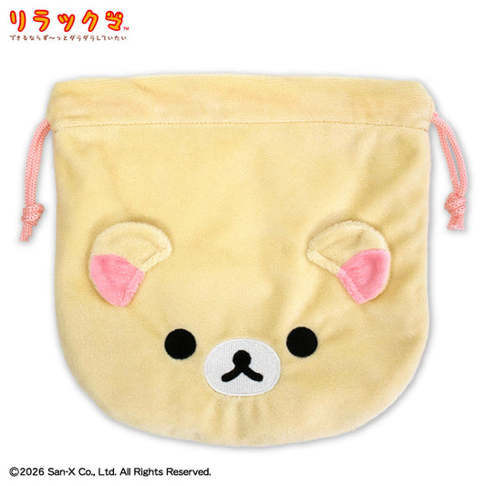【予約販売】リラックマ コラボ ふわふわ巾着