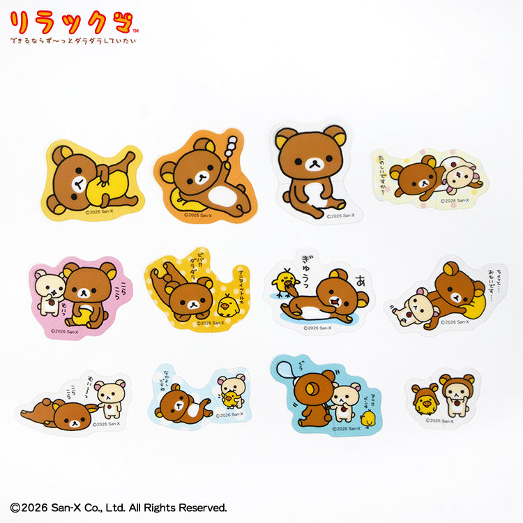 【予約販売】リラックマ コラボ フレークステッカー