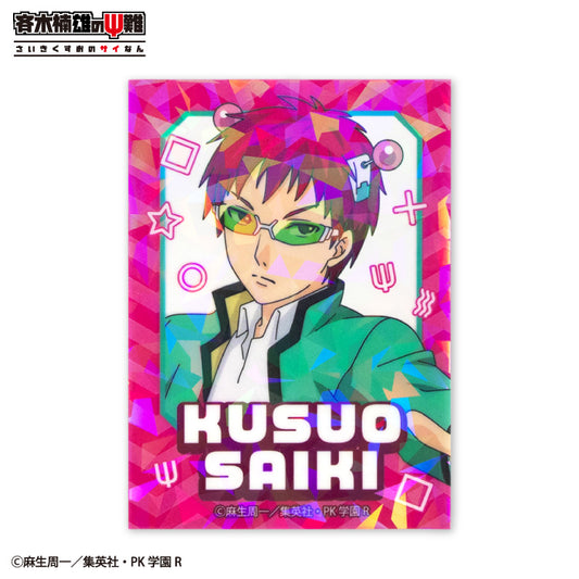 【予約販売】斉木楠雄のΨ難 ランダムステッカー(クリア)