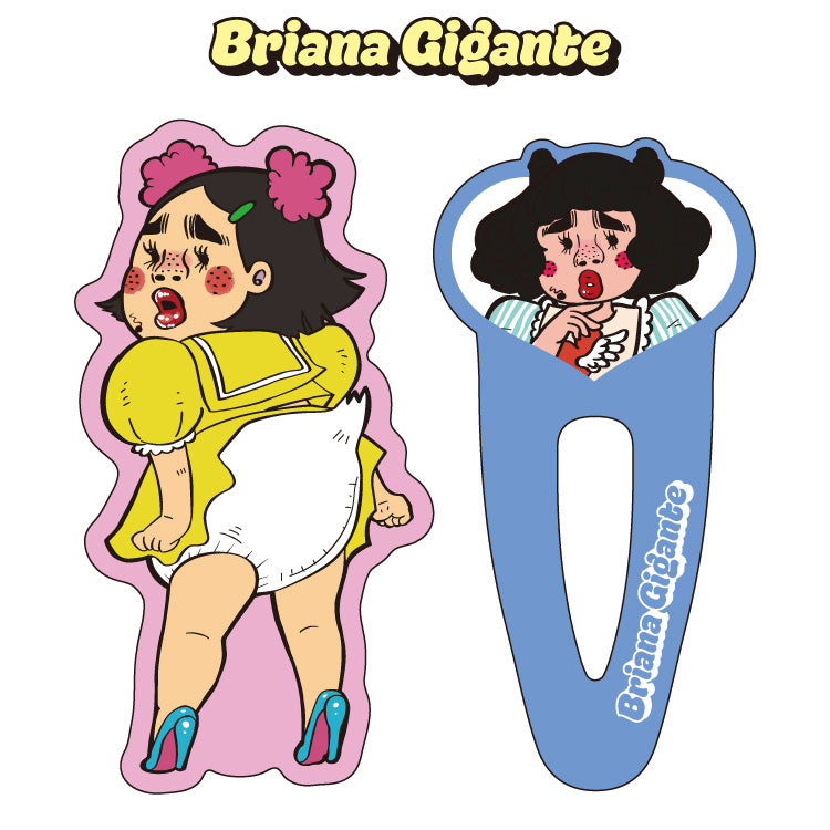 【予約販売】ブリアナ・ギガンテ コラボ ヘアクリップ2P