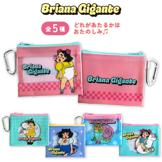 【予約販売】ブリアナ・ギガンテ コラボ ランダムフラットポーチ
