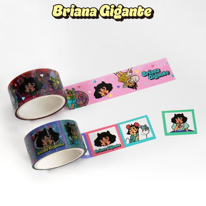 【予約販売】ブリアナ・ギガンテ コラボ クリアロールテープ2P