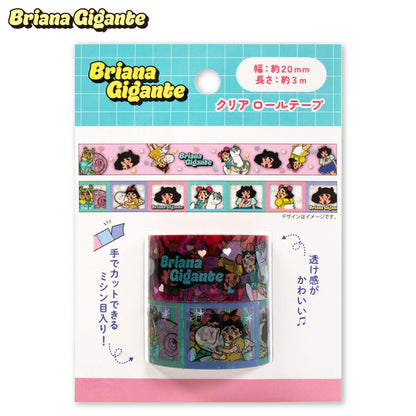 【予約販売】ブリアナ・ギガンテ コラボ クリアロールテープ2P