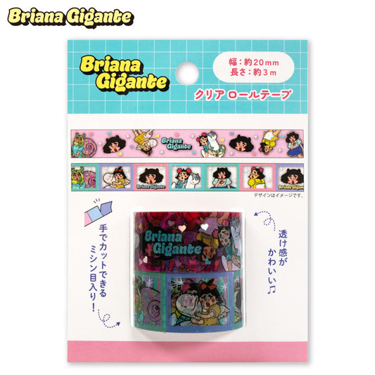 【予約販売】ブリアナ・ギガンテ コラボ クリアロールテープ2P