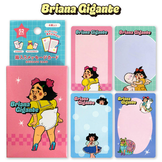 【予約販売】ブリアナ・ギガンテ コラボ 箱入りメッセージカード