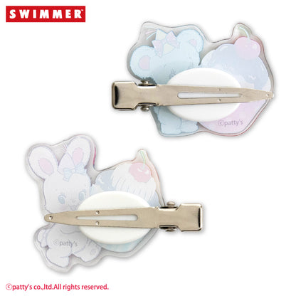 SWIMMER コラボ アクリル前髪クリップ