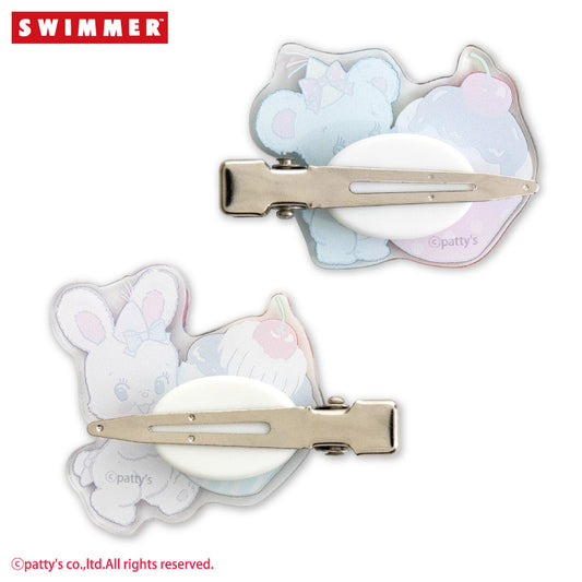 SWIMMER コラボ アクリル前髪クリップ