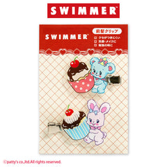 【予約販売】SWIMMER コラボ アクリル前髪クリップ