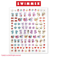 【予約販売】SWIMMER コラボ ネイルパーツシール