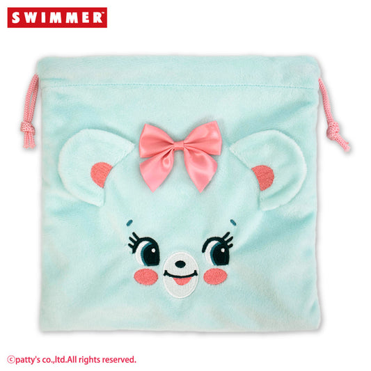 SWIMMER コラボ ふわふわ巾着