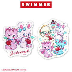 【予約販売】SWIMMER コラボ ステッカー(クリア)