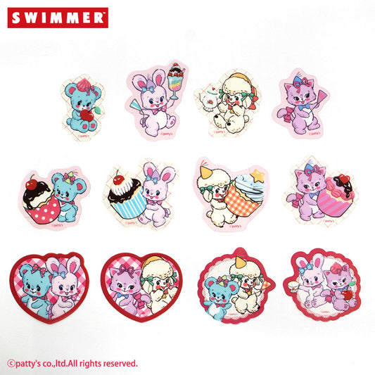 【予約販売】SWIMMER コラボ フレークステッカー