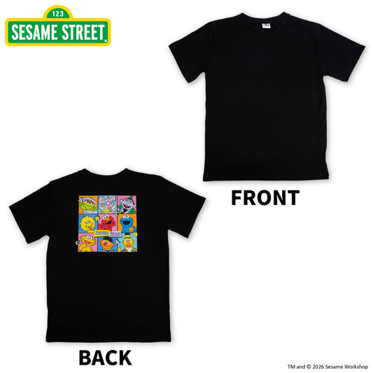 【予約販売】セサミストリート バックプリントTシャツ